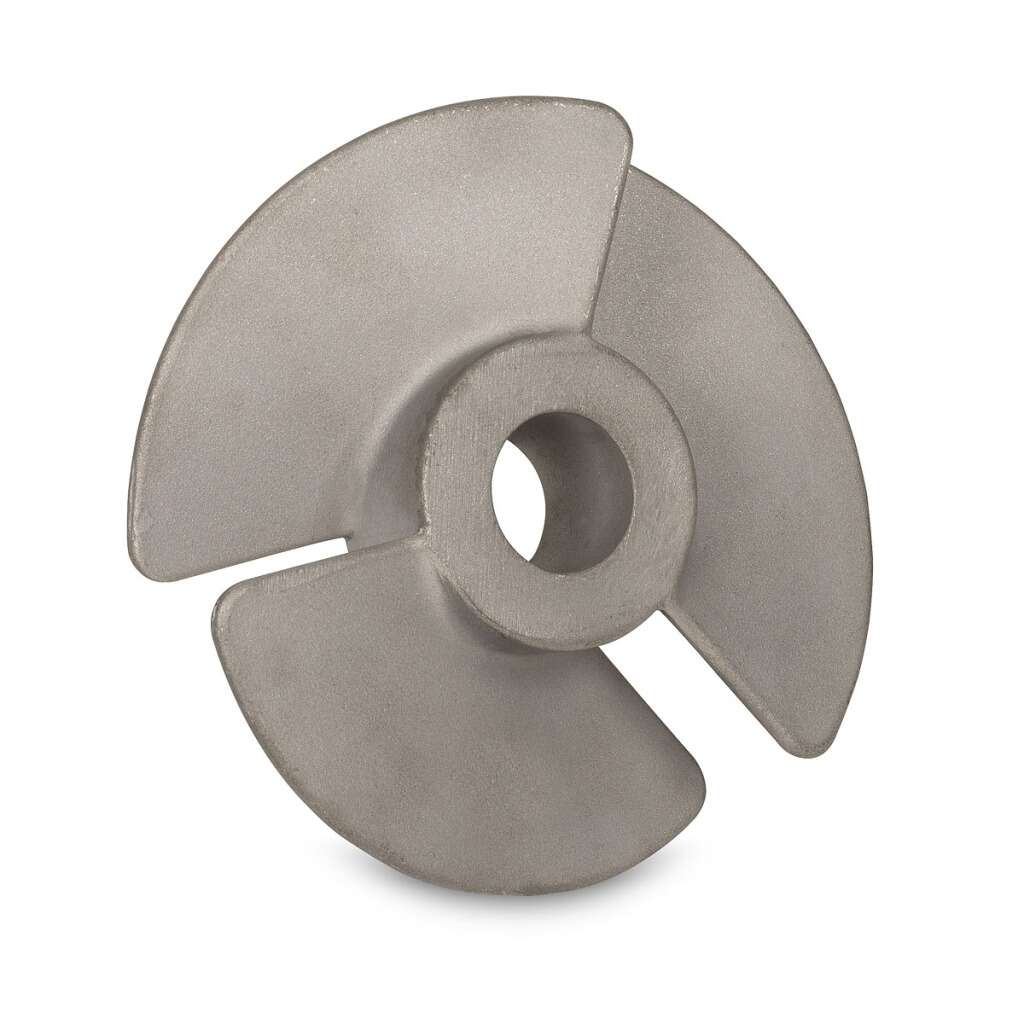 Stainless steel open impeller