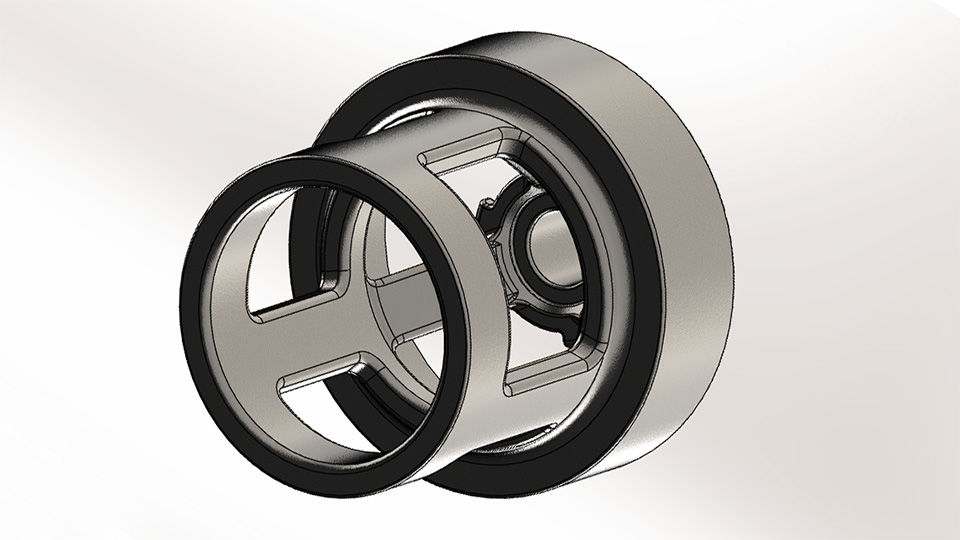 CAD drawing for investment casting