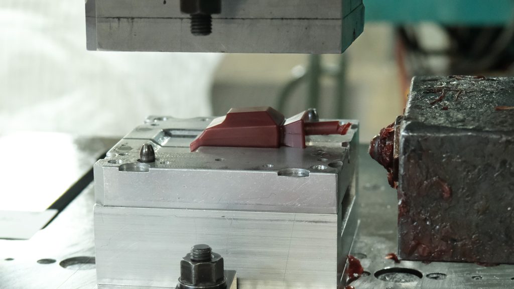 Wax room: wax injection press