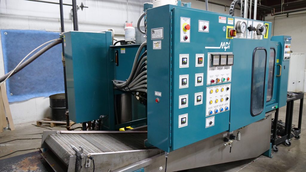 Wax room: automatic wax press