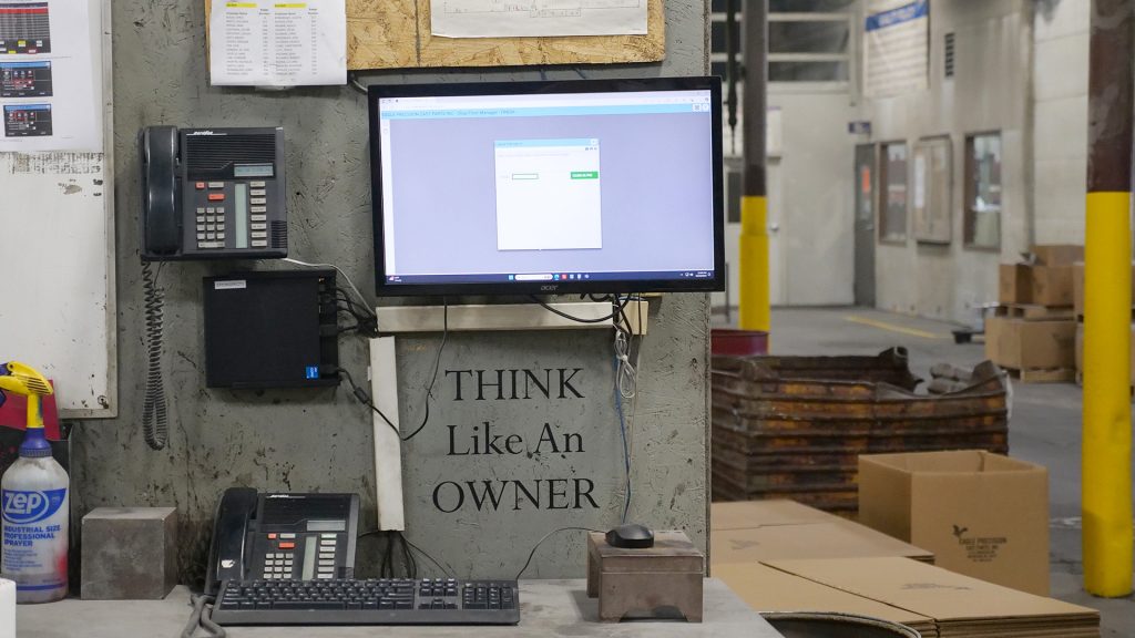 Eagle Precision ESOP motto: Think Like an Owner