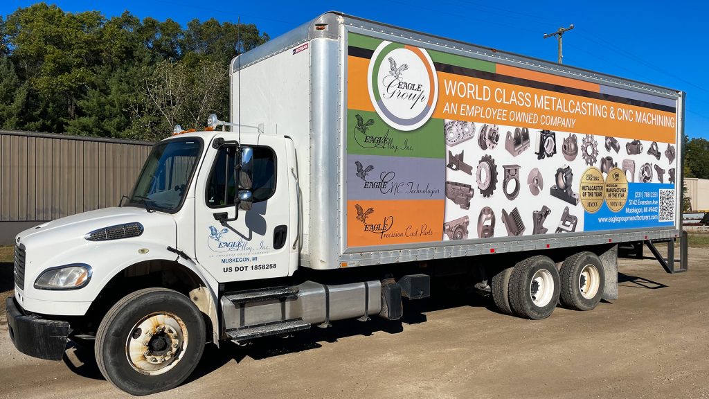 Eagle Group delivery truck